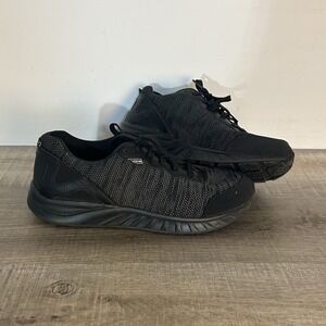 SAS Suprhon Shoes Mens 10.5 W in Asphalt Black  Non Slip Lace Up Sneaker